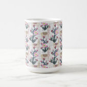 Waterverf Cactus Patroon Koffiemok (Center)