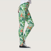 Waterverf Cactus Patroon Leggings (Rechts)
