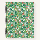 Waterverf Cactus Patroon Notitieboek (Voorkant)