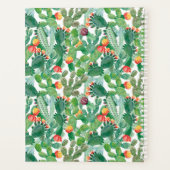 Waterverf Cactus Patroon Planner (Achterkant)