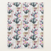 Waterverf Cactus Patroon Planner (Voorkant)