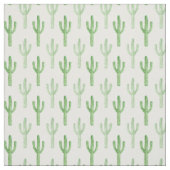Waterverf Cactus Patroon Stof (Swatch)