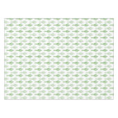 Waterverf Cactus Patroon Tafelkleed (Voorkant (Horizontaal))