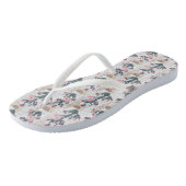 Waterverf Cactus Patroon Teenslippers (Schuin)