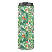 Waterverf Cactus Patroon Thermosbeker (Achterkant)