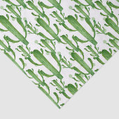 Waterverf cactus patroonweefsel tissuepapier (Detail)