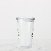 Waterverf Cactus Personalized Bridesmaid Acryl Drinkbeker (Rechts)