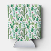 Waterverf Cactus Planten Patroon Blikjeskoeler (Achterkant)