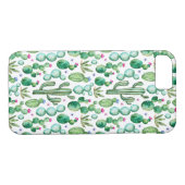 Waterverf Cactus Planten Patroon Case-Mate iPhone Case (Achterkant (Horizontaal))