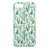Waterverf Cactus Planten Patroon Case-Mate iPhone Case (Achterkant)