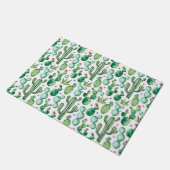 Waterverf Cactus Planten Patroon Deurmat (Schuin)