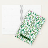 Waterverf Cactus Planten Patroon Planner (Display)