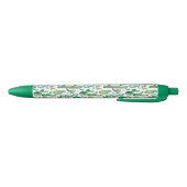 Waterverf Cactus Planten Patroon Zwarte Inkt Pen (Bodem)