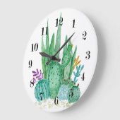 Waterverf , cactus , sacharose grote klok (Hoek)