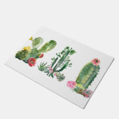 Waterverf Cactus schilderen Deurmat (Schuin)