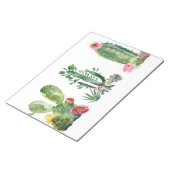 Waterverf Cactus schilderen Notitieblok (Schuin)