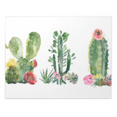 Waterverf Cactus schilderen Notitieblok (Voorkant)