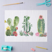 Waterverf Cactus schilderen Tissuepapier (Craft)