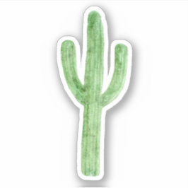 Waterverf Cactus Sticker