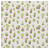 Waterverf Cactus Stof (Swatch)