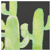 Waterverf cactus stof (Close Up)