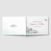 Waterverf Cactus & Succulenten Bruiloft Gastenboek (Volledig)