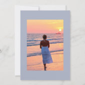 Waterverf Cactus Succulents Celebration of Life Kaart (Achterkant)