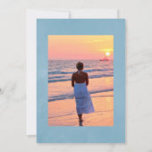 Waterverf Cactus Succulents Celebration of Life Kaart (Achterkant)