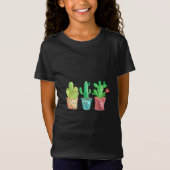 Waterverf Cactus T-shirt (Voorkant)