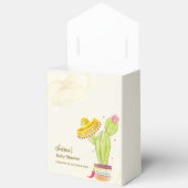 Waterverf Cactus Taco 'Over een Baby-Baby shower Bedankdoosjes (Open)