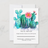 waterverf Cactus thuisbeweging (Voorkant)