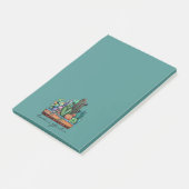 Waterverf cactus tuin in potten post-it® notes (Schuin)