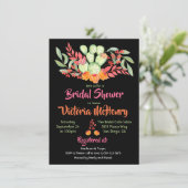 Waterverf Cactus van het Mexicaanse Vrijgezellenfe Kaart (Staand voorkant)