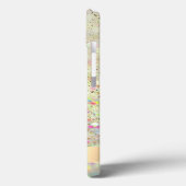 Waterverf Cactus,Vetplant Glitter Bokeh Case-Mate iPhone Case (Achterkant / Links)