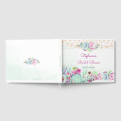 Waterverf Cactus vetplanten Lights Vrijgezellenfee Gastenboek (Volledig)