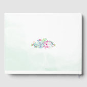 Waterverf Cactus vetplanten Lights Vrijgezellenfee Gastenboek (Achterkant)