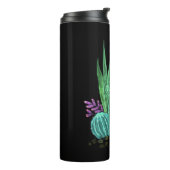 Waterverf, cactus werpen kussen thermosbeker (Gedraaid links)