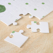 Waterverf cactussen, naadloos natuurlijk patroon. legpuzzel (Zijkant)