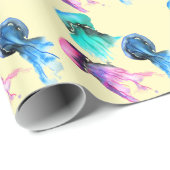 Waterverf Cadeaupapier (Rol Hoek)