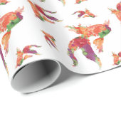 waterverf cadeaupapier (Rol Hoek)