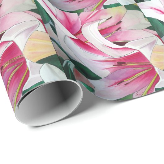 Waterverf Cadeaupapier (Rol Hoek)