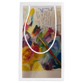 Waterverf Cadeauzakken Klein Cadeauzakje