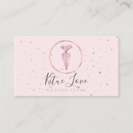 Waterverf Cake School voor banketbakkerijen Visitekaartje