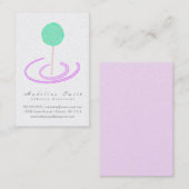 Waterverf Cakepops Cookie Baking Cake Decorator Visitekaartje (Voorkant / Achterkant)