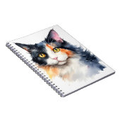 WATERVERF CALICO CAT NOTITIEBOEK (Rechterzijde)