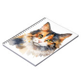  WATERVERF CALICO CAT NOTITIEBOEK (Linkerzijde)