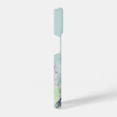 Waterverf California Quail Bird Natuur Art iPhone Hoesje (Rechterkant)