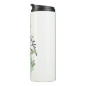 Waterverf California State Art Kaart Thermosbeker (Geroteerd rechts)