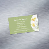 Waterverf Californische pap Wilde Vloer Kunst Magnetisch Visitekaartje (Voorbeeld)