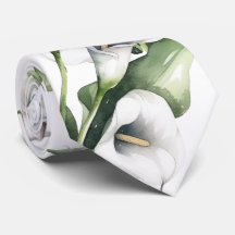 Waterverf calla lilies